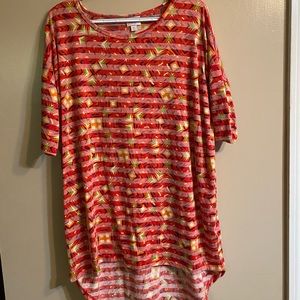 LulaRoe Irma short sleeve shirt